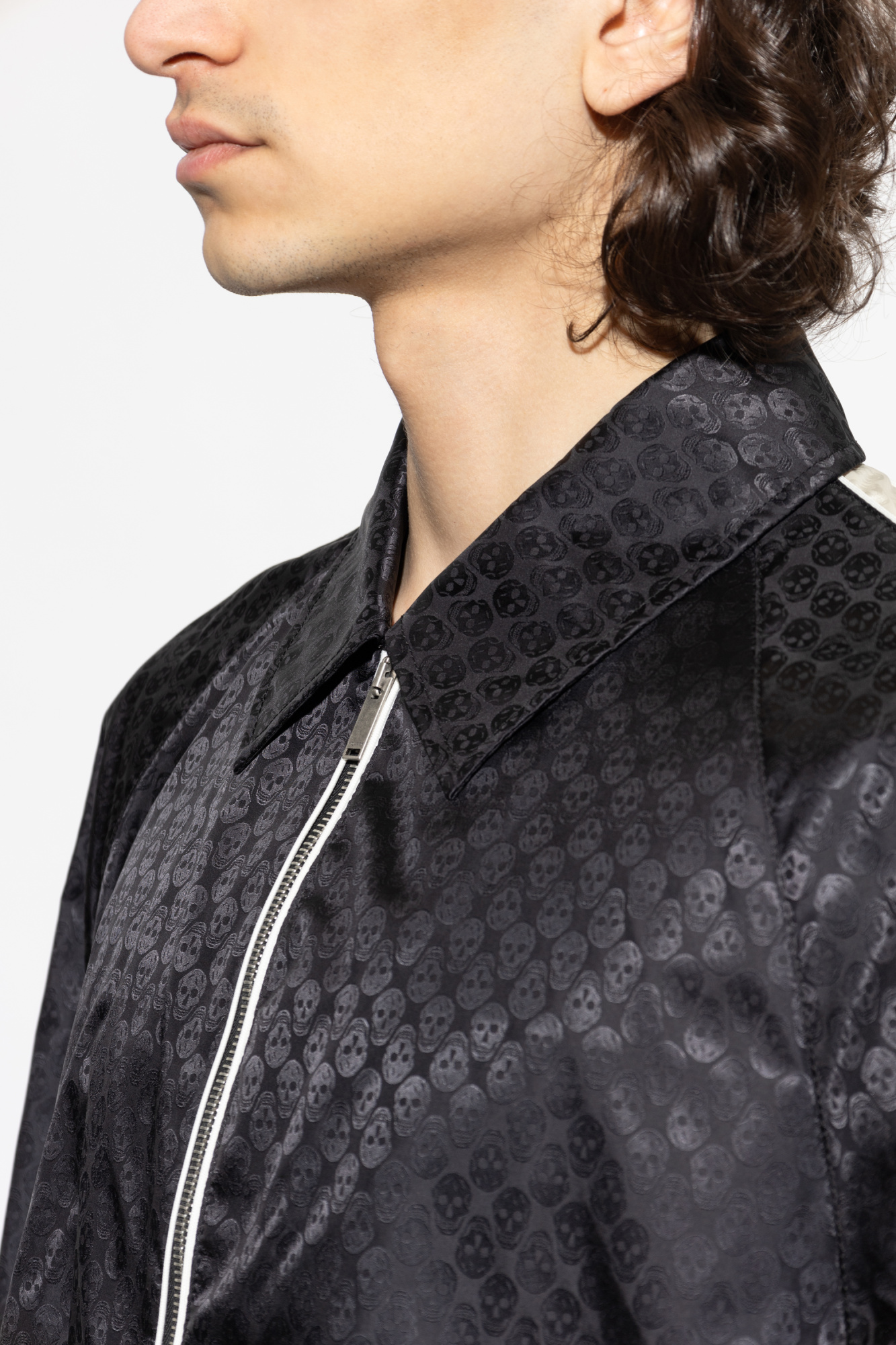 Alexander McQueen Light jacket with skull motif | Men's | Vitkac
